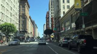 Driving on 7th street in Downtown LA part 2