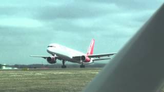 Jet 2 Take Off While Sitting in My Plane @ Newcastle Airport