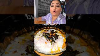 BHARTI Singh ki FAVOURITE Odisha ka PAKHAL BHAT Recipe 😍🌶 #shorts #viralrecipe #bharti #funny #food