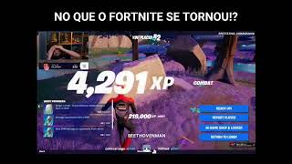 ALANZOKA REAGINDO A NOVA ATUALIZAÇÃO DO FORTNITE! TA PASMO KKKKK