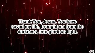 Thank You Jesus For The Blood - Charity Gayle - Vocals (Original Key Bb) - 10.22.24