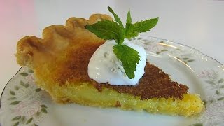 Betty's Southern Cornmeal Pie