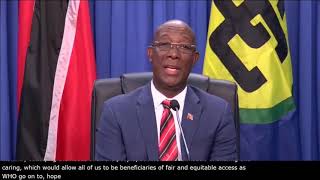 United Nations in Trinidad and Tobago: WHO Director-General praises T&T for its pandemic response.