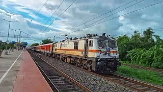 Speed🔥WAP -7 Ajmer Sealdah SF Express WAG-9 Green Monster Boxing Loco Led Speedy Trains Indian