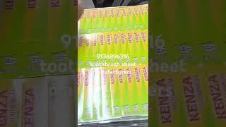 Toothbrush sheet card calender manufacturers 9136896316