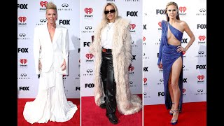 iHeartRadio Music Awards 2023 live red carpet: All the celebrity outfits