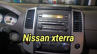 how to remove factory stereo nissan xterra 2009 to 2016