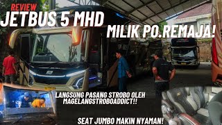 REVIEW BUS TERBARU DARI PO REMAJA❗❗||Seatnya Super Jumbo! #busgarage