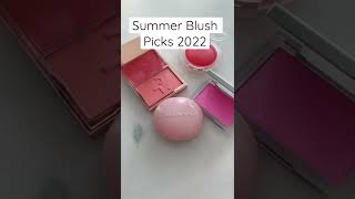 Summer Blush Picks #shorts #makeupshortsvideos #makeuphaul #haileybieber