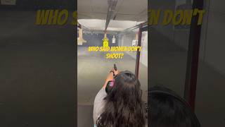 Who Said Women Can't Shoot? Watch This! #girlswithguns #womenempowerment #trending #shorts #pewpew