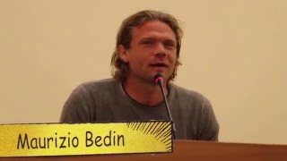 Maurizio Bedin parla agli studenti del Manfredini