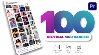 Vertical Multiscreen Pack For Premiere Pro