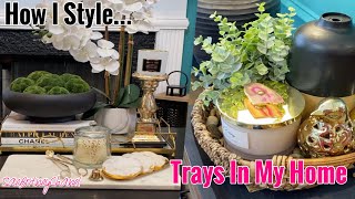 HOW TO STYLE | TRAYS & CUTTING BOARDS