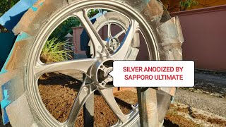 REPAINT VELG YAMAHA SILVER ANODIZED BY SAPPORO ULTIMATE // project #Fizr