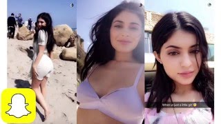 Kylie Jenner's ALLURE COVER SHOOT on Snapchat | Kylie Snaps