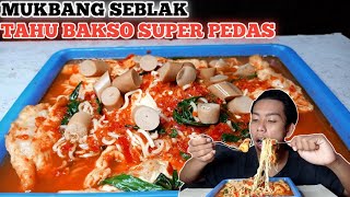 MUKBANG SEBLAK TAHU BAKSO SUPER PEDASS, TETEP SEMANGAT WALAUPUN SAKIT