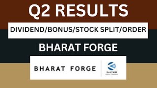 Bharat Forge Q2 Results 2025 | Bharat Forge Results Today | Bharat Forge Share Latest News