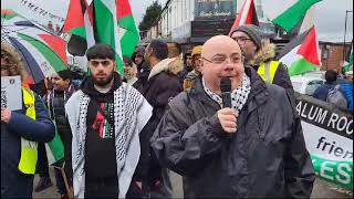 Alum Rock Birmingham Palestine peace rally