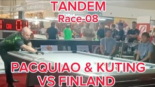 TANDEM MANNY PACQUIAO & KUTING VS FINLAND | RACE-08