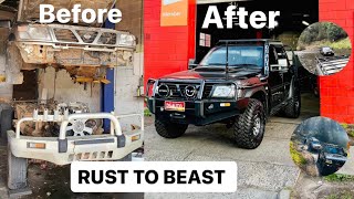 Nissan Patrol TD42 Complete Rebuild | #nissan #patrol #td42 #rebuild #rust #beast #4wd #4wd247