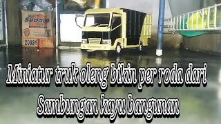 miniatur truk oleng/per rodanya bikin ber goyang2