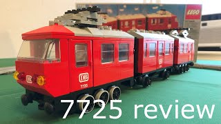 Lego 7725 Electric Passenger Train unboxing and review