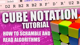 Rubik's Cube Notation - Full Beginner Tutorial