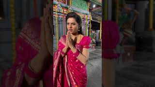 கோவிலில் கர்த்தரை வேண்டிய Delna Davis | Anbe Vaa #shorts