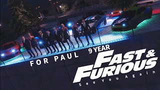 FAST AND FURIOUS / FOR PAUL / CAR MEET / 9 YEAR / PS5