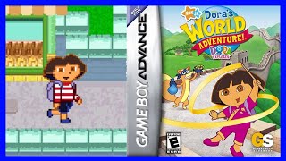 Dora the Explorer: Dora's World Adventure Gameplay (Game Boy Advance)