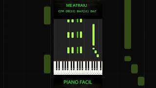 Me Atraiu - Piano Fácil Introdução  #louvor #louvores #musica