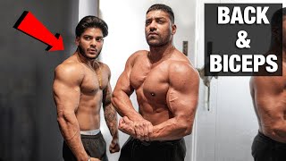 Rohit Khatri x Sehaj Zaildar | Back & Biceps | Road To Pro Card Ep.06