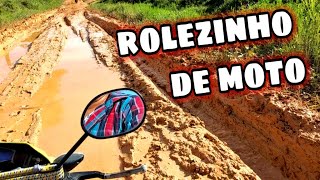 De Moto em Roraima, Estrada com muita lama!!