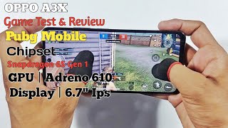 Oppo A3X Gaming Test & Review | Pubg Mobile, Gyro & Graphics Test, Snapdragon 6s Gen 1, Ram 4GB