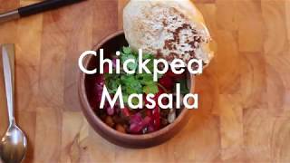 Simple Vegan Chickpea Masala (Oil Free, Gluten Free)