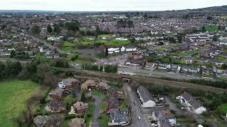 Lambeg from above DJI MINI Northern Ireland