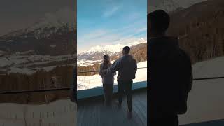 Wow 🥹 Mögt ihr lieber Winter- oder Sommerurlaub? 🤍 #austria #winterwonderland #couple #short #fyp