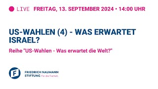 US-Wahlen (4) - Was erwartet Israel?