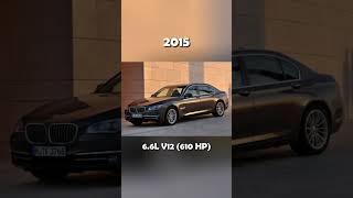 Evolution of BMW 7 Series (1977~2023) #cars