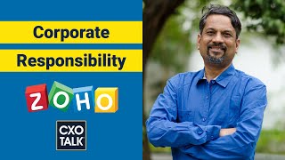 Discussion with Zoho CEO Sridhar Vembu - CXOTalk #698