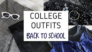 COLLEGE OUTFIT IDEAS!!