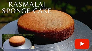 How to make Rasmalai sponge  for cold cake| Rasmalai sponge | Easy recipe| #Viral #trending #india