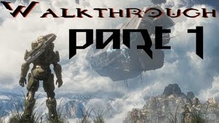 Halo 4 Walkthrough Part 1 - Mission 1: Dawn