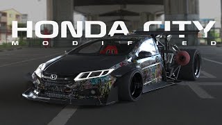 Honda CITY modified | 20 second speed modelling | 3ds Max | Bimble Designs