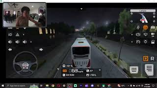 playing bus simulator indonesia