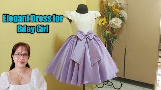 How to Make Dress for Girls (full balloon Shirred)