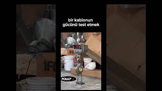 Bir Kablonun Gücü: Gerçekten Ne Kadar Yük Taşıyabilir?