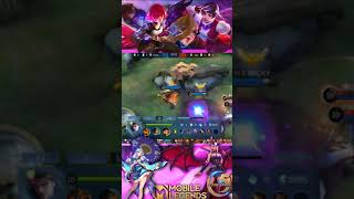 HIGHLIGHTS MOBILE LEGENDS MELHORES JOGADAS SAVAGE MOMENT #SHORTS