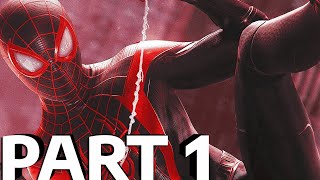 SPIDER-MAN: MILES MORALES Walkthrough Gameplay Part 1 - INTRO (FULL  GAME/ NO COMMENTARY)