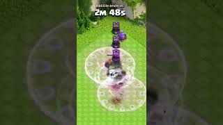 Electro Titan Vs Bomb Towers #shorts #shorts #ytshorts #youtubeshorts #trending #coc #viral